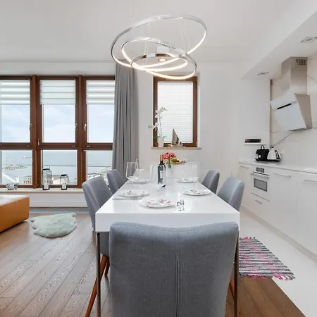 Sea Towers 15th Floor With Sea View By Renters Prestige * 格丁尼亚