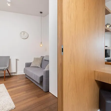 公寓 Sea Towers 15th Floor With Sea View By Renters Prestige 格丁尼亚