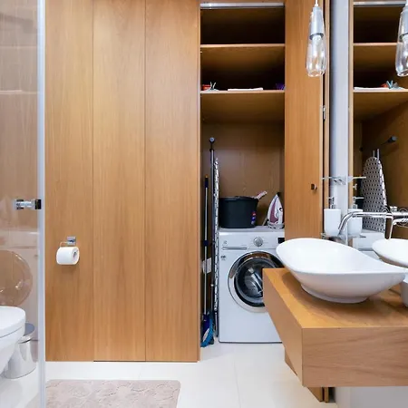 公寓 Sea Towers 15th Floor With Sea View By Renters Prestige 格丁尼亚